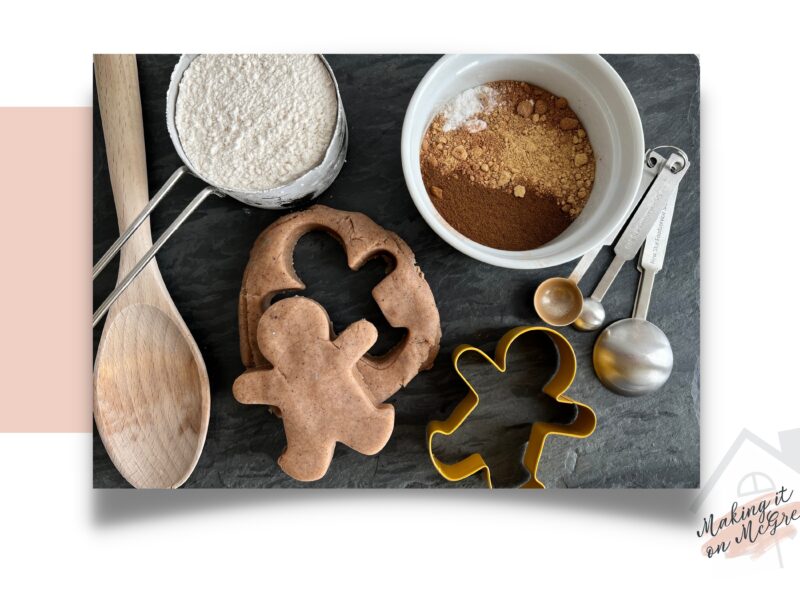 Gingerbread play dough is the perfect class gift or party favor!